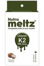 Load image into Gallery viewer, NUTRAMELTZ VITAMIN K2  (60 Melts)