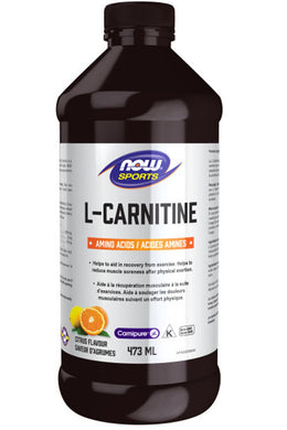 NOW SPORTS L-Carnitine (Citrus - 473 ml)