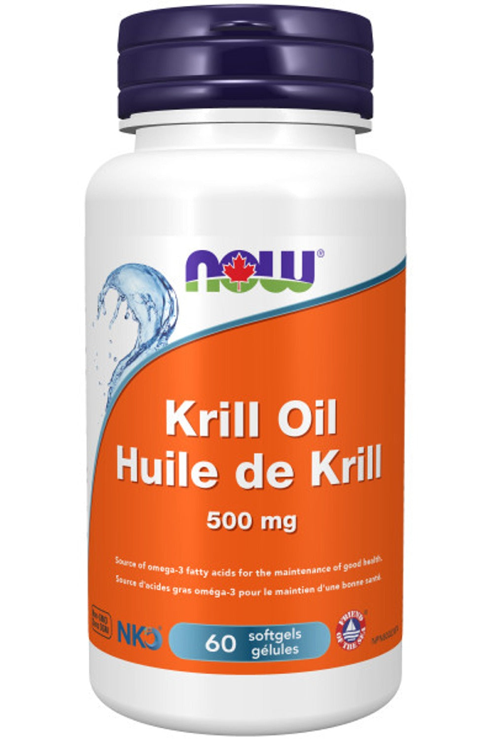NOW Neptune Krill Oil (500 mg - 60 vcaps)