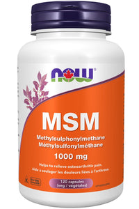 NOW MSM (1000 mg - 240 caps)