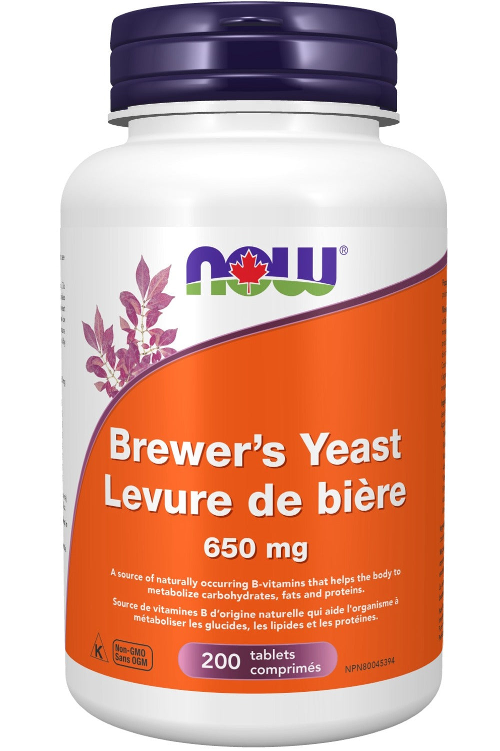 NOW Brewer's Yeast (650 mg - 200 tablets)