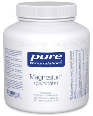 PURE ENCAPSULATIONS Magnesium (glycinate) (180 veg caps)