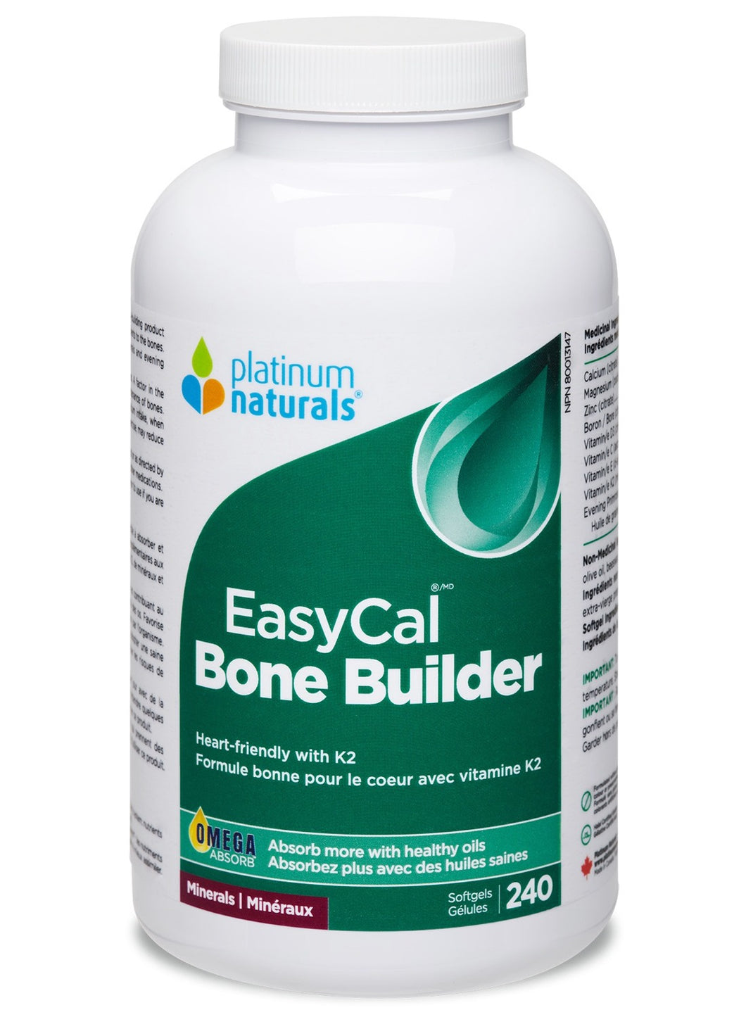 PLATINUM EasyCal Bone Builder (240 sgels)