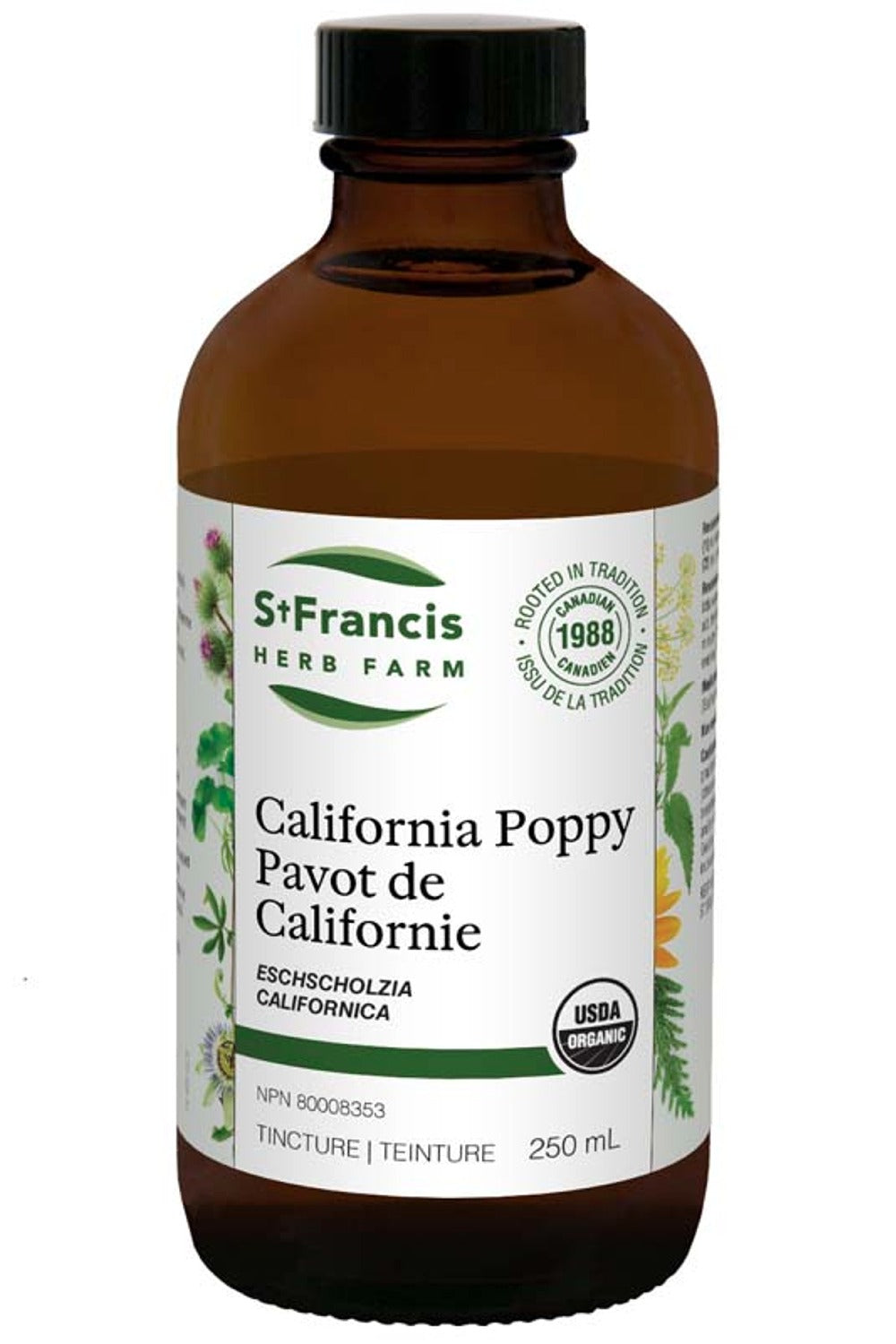 ST FRANCIS HERB FARM California Poppy (250 ml)