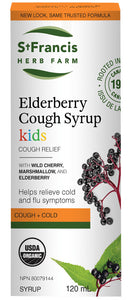 ST FRANCIS HERB FARM Elderberry Cough Syrup Kids (120 ml)