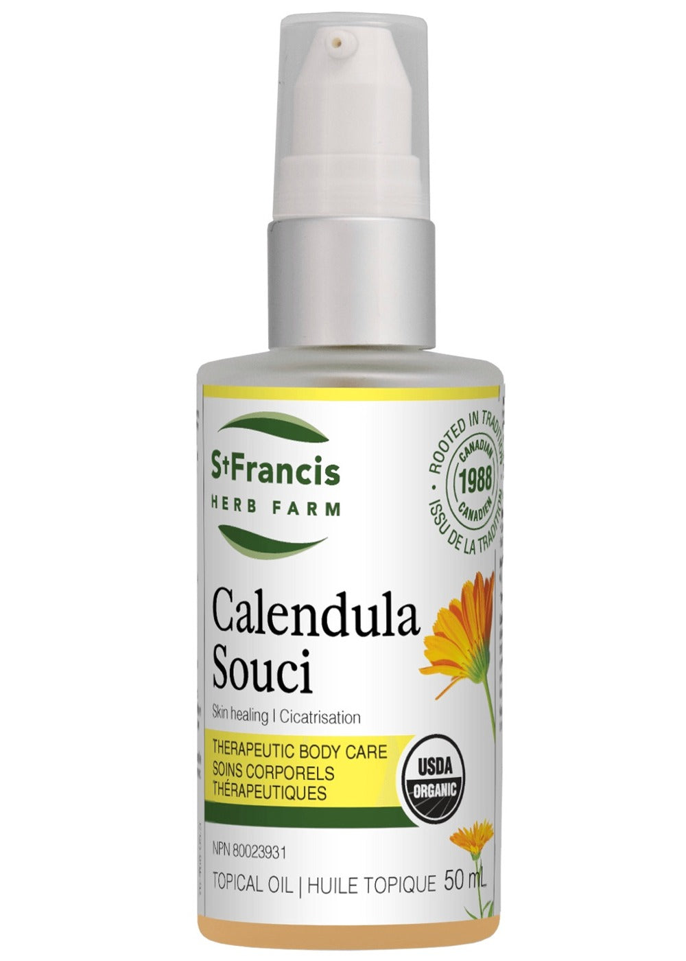 ST FRANCIS HERB FARM Calendula Oil (50 ml)