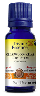 DIVINE ESSENCE Cedarwood - Atlas (Organic - 15 ml)