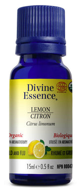 DIVINE ESSENCE Lemon (Organic - 15 ml)