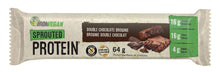 Load image into Gallery viewer, IRON VEGAN Sprouted Protein Bar Double Chocolate Brownie (12 x 64 gr Bars)