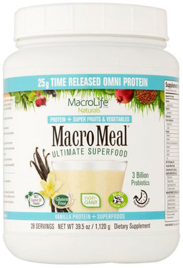 MACROLIFE NATURALS MacroMeal Omni Vanilla (15 servings)