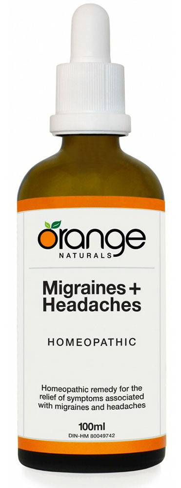 ORANGE NATURALS Migraines + Headaches (100 ml)