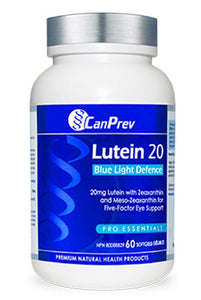 CANPREV Lutein 20 - Blue Light Defence (60 sgels)