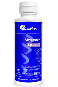 CANPREV Liposomal Melatonin Nutty (Chocolate - 225 ml - 45 servings)